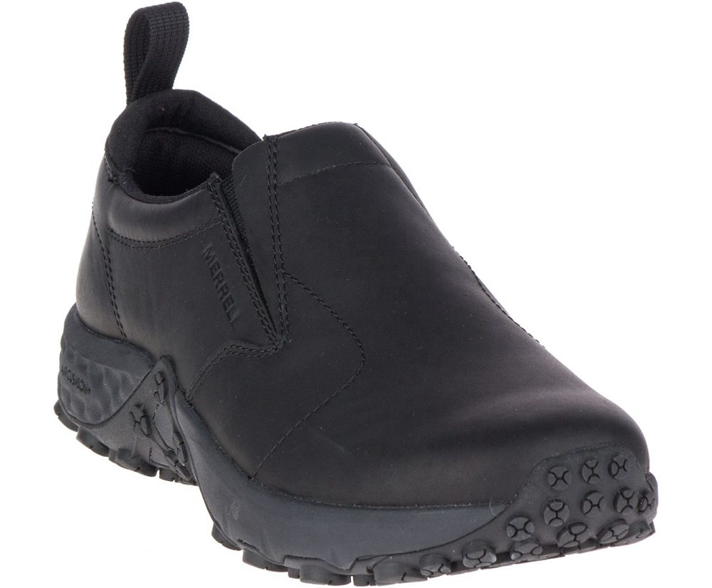 Merrell Slip Ons Black - Jungle Moc AC+ PRO Work - Womens 61SMTJNAQ